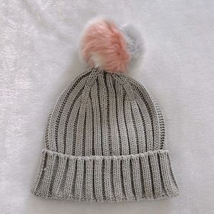 J.Crew pom pom beanie, NWT